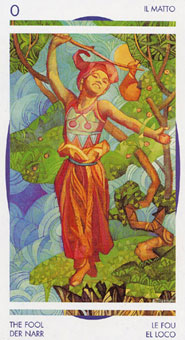 ˮ - Crystal Tarot -  - The Fool