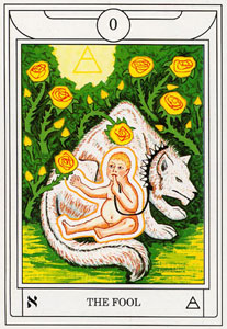 ƽ - Golden Dawn Magical Tarot -  - The Fool