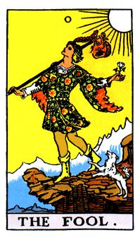 ¡ΰ - Rider Waite Tarot -  - The Fool