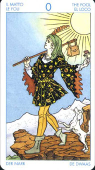 ʥ׳ΰ - Universal Waite Tarot -  - The Fool