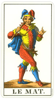 1JJʿ1974 - 1JJ Swiss Tarot 1974 -  - The Fool