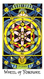  - Cosmic Tarot - ֮ - Wheel Of Fortune