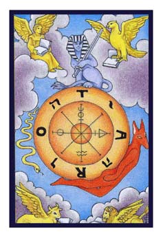 ³ - Epicurean Tarot - ֮ - Wheel Of Fortune