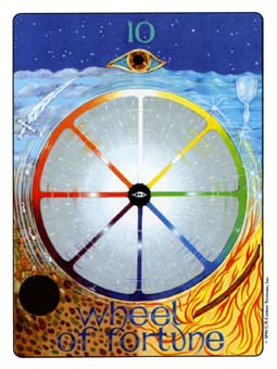  - Gill Tarot - ֮ - Wheel Of Fortune