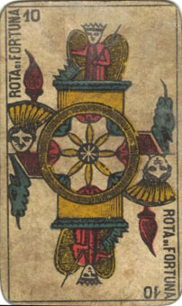 I - I Tarot - ֮ - Wheel Of Fortune