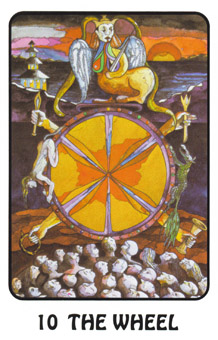  - Karma Tarot - ֮ - Wheel Of Fortune