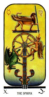  - Ibis Tarot - ֮ - Wheel Of Fortune