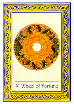 ̩ʼ - Royal Thai Tarot - ֮ - Wheel Of Fortune