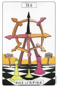 Ӱ - Phantasmagoric Tarot - ֮ - Wheel Of Fortune