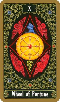  - Russian Tarot - ֮ - Wheel Of Fortune