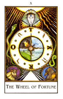  - Palladini Tarot - ֮ - Wheel Of Fortune