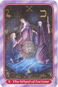  - Spiral Tarot - ֮ - Wheel Of Fortune