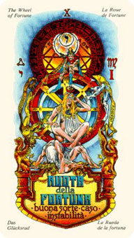 ˹ - Stella Tarot - ֮ - Wheel Of Fortune