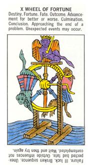 ѧ - Starter Tarot - ֮ - Wheel Of Fortune