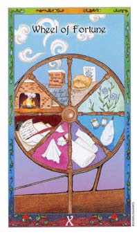  - Whimsical Tarot - ֮ - Wheel Of Fortune