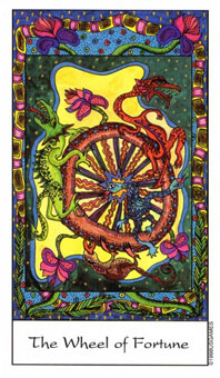 ý - Tarot of the Trance - ֮ - Wheel Of Fortune