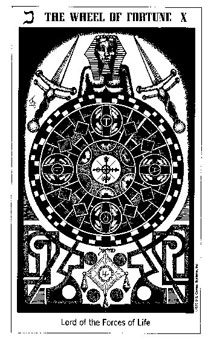 ʿ - The Hermetic Tarot - ֮ - Wheel Of Fortune
