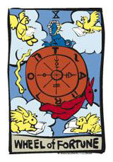  - Ator Tarot - ֮ - Wheel Of Fortune