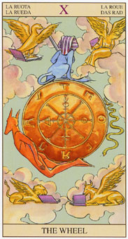 ӽΰ - Tarot of the New Vision - ֮ - Wheel Of Fortune