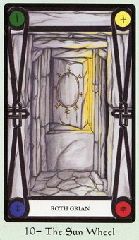  - Faery Wicca Tarot - ֮ - Wheel Of Fortune