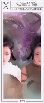 ˶ - The Pandoras  Tarot - ֮ - Wheel Of Fortune