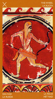 ³ - Etruscan Tarot - ֮ - Wheel Of Fortune