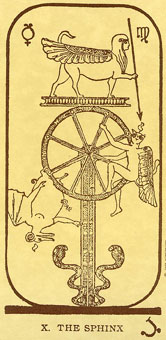 ˣUSG - Egyptian Tarot - ֮ - Wheel Of Fortune