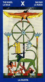 ˹ҿ˹ - Tarot of the Sphinx - ֮ - Wheel Of Fortune