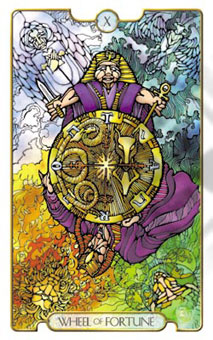 ʾ¼ - Revelations (Adflatus) Tarot - ֮ - Wheel Of Fortune