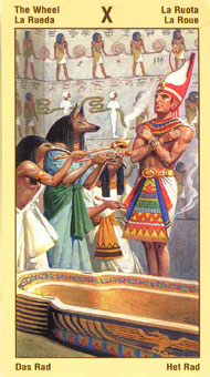 ˹ - Ramses Tarot of Eternity - ֮ - Wheel Of Fortune