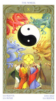 ֮ - Tarot of the Journey to the Orient - ֮ - Wheel Of Fortune