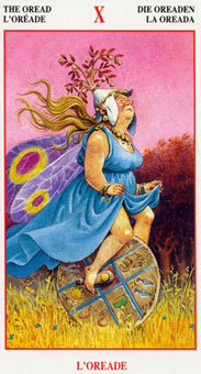  - The Fairy Tarot - ֮ - Wheel Of Fortune