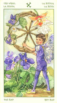 ֮ - The Spirit Of Flowers Tarot - ֮ - Wheel Of Fortune