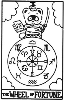  - Hello Tarot - ֮ - Wheel Of Fortune