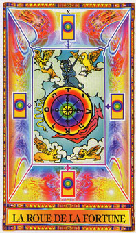 ʯΰ - Diamond Tarot - ֮ - Wheel Of Fortune