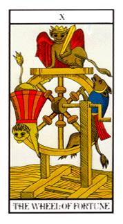 ʹ - Angel Tarot - ֮ - Wheel Of Fortune