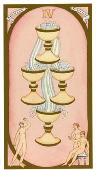 ո - Renaissance Tarot - ʥ - Four Of Cups