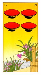  - Ukiyoe Tarot - ʥ - Four Of Cups