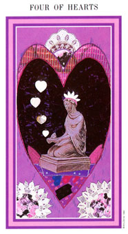 Ȼ - The Enchanted Tarot - ʥ - Four Of Cups