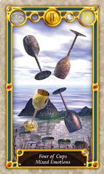 Ѱ - Quest Tarot - ʥ - Four Of Cups