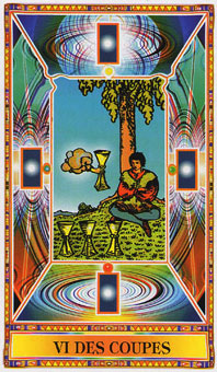 ʯΰ - Diamond Tarot - ʥ - Four Of Cups