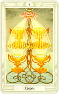  - Croley Tarot - ʥ - Four Of Cups