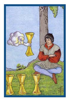 ³ - Epicurean Tarot - ʥ - Four Of Cups