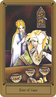  - Fantastical Tarot - ʥ - Four Of Cups