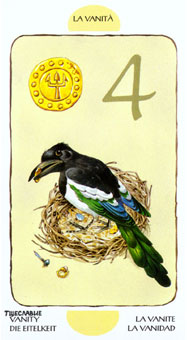  - Tarot of the Gnomes - Ǯ - Four Of Pentacles