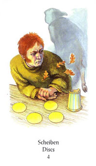 ֮Ӱ - Tarot of Northern Shadows - Ǯ - Four Of Pentacles