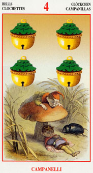  - The Fairy Tarot - Ǯ - Four Of Pentacles