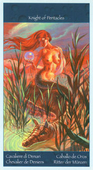  - Tarot of Mermaids - Ǯ - Four Of Pentacles