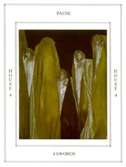 ̺ - Tarot of the Tapestry -  - Four Of Swords