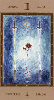 Թ - The Labyrinth Tarots -  - Four Of Swords